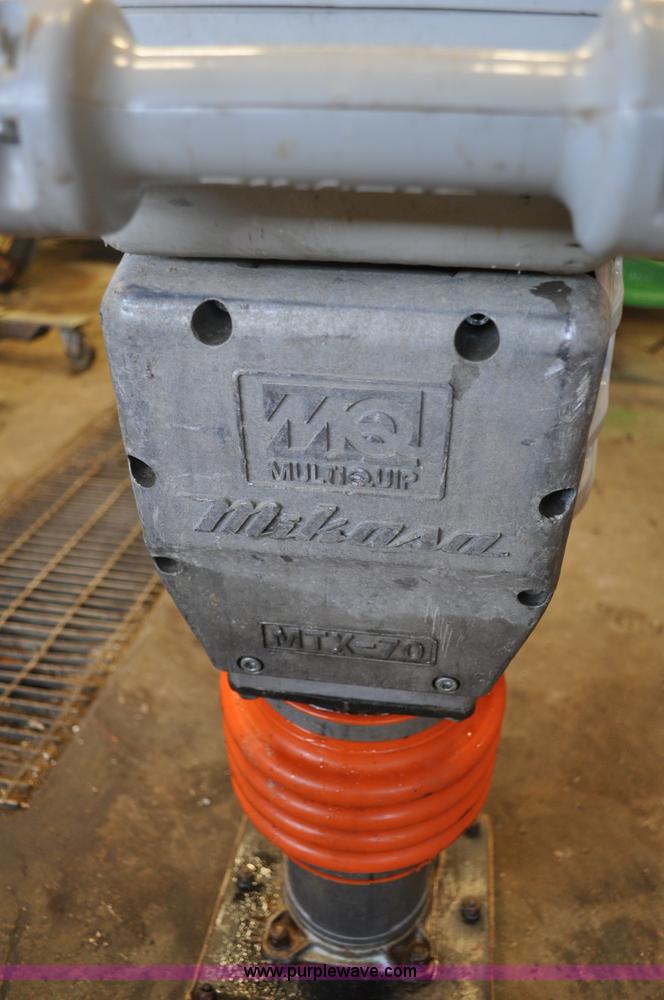 image for item A5963 Mikasa MTX-70 compactor