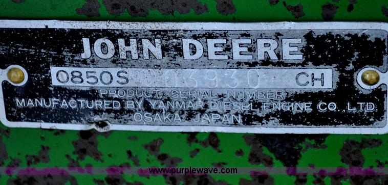 image for item A5964 1979 John Deere 850 tractor