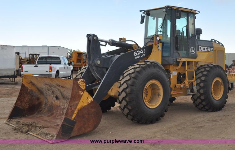 image for item A5967 2007 John Deere 624J High Lift wheel loader