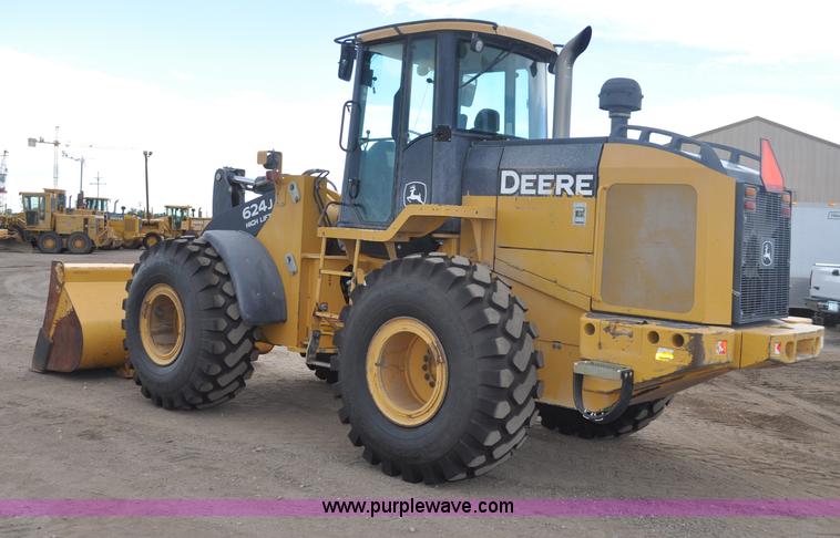 image for item A5967 2007 John Deere 624J High Lift wheel loader