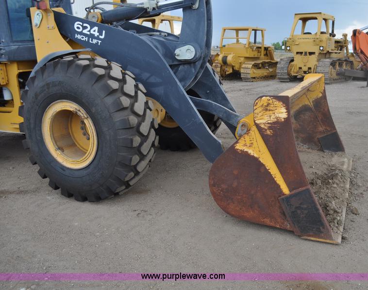 image for item A5967 2007 John Deere 624J High Lift wheel loader