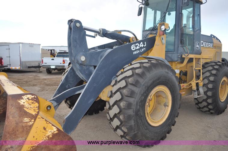 image for item A5967 2007 John Deere 624J High Lift wheel loader
