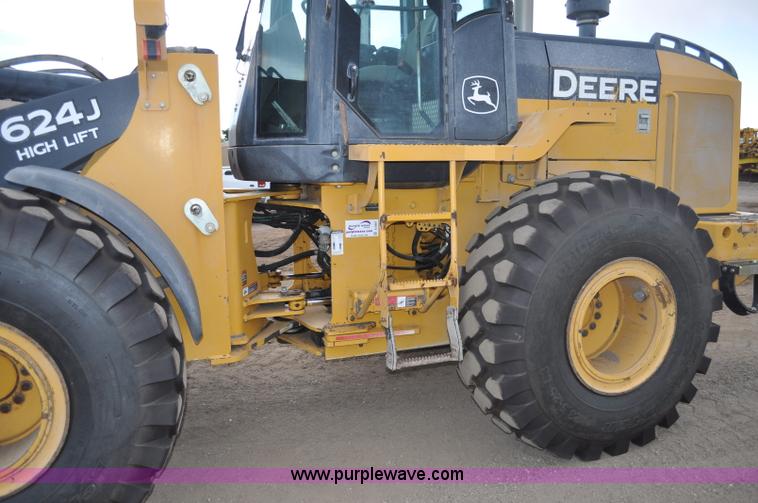 image for item A5967 2007 John Deere 624J High Lift wheel loader