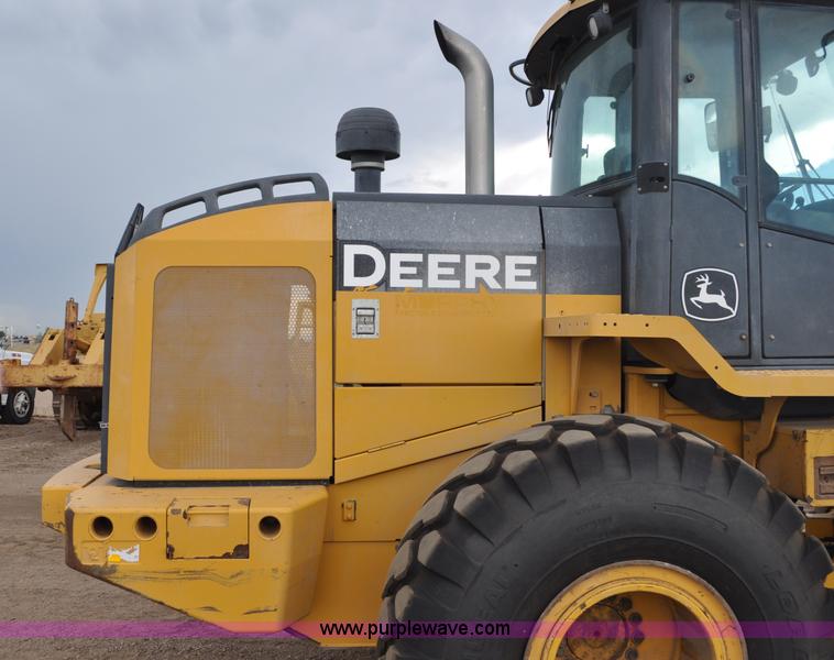 image for item A5967 2007 John Deere 624J High Lift wheel loader