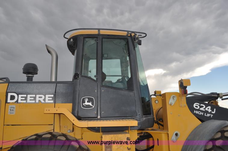 image for item A5967 2007 John Deere 624J High Lift wheel loader