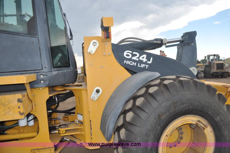 image for item A5967 2007 John Deere 624J High Lift wheel loader