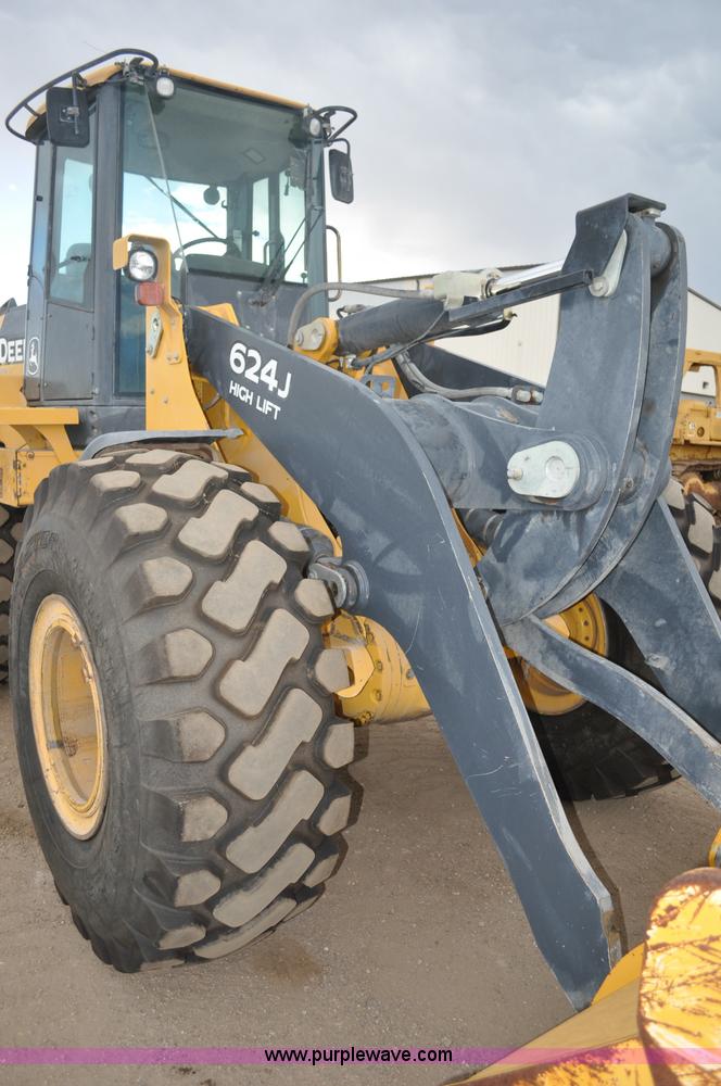 image for item A5967 2007 John Deere 624J High Lift wheel loader