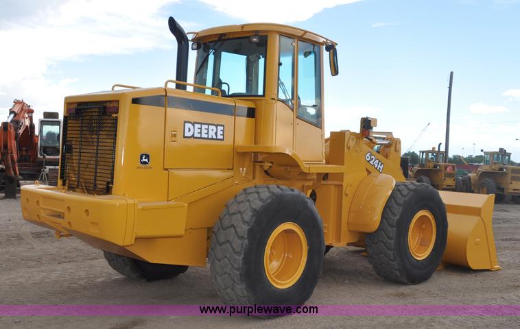 image for item A5968 1999 John Deere 624H wheel loader
