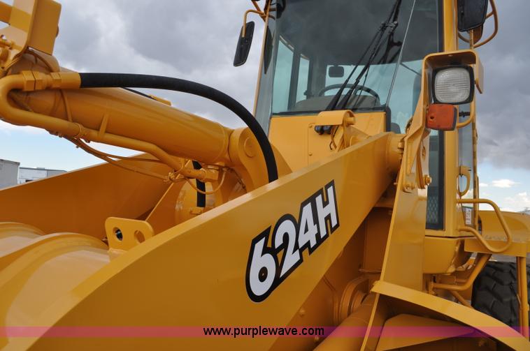 image for item A5968 1999 John Deere 624H wheel loader