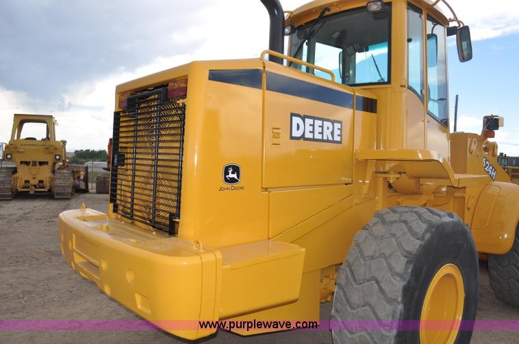 image for item A5968 1999 John Deere 624H wheel loader