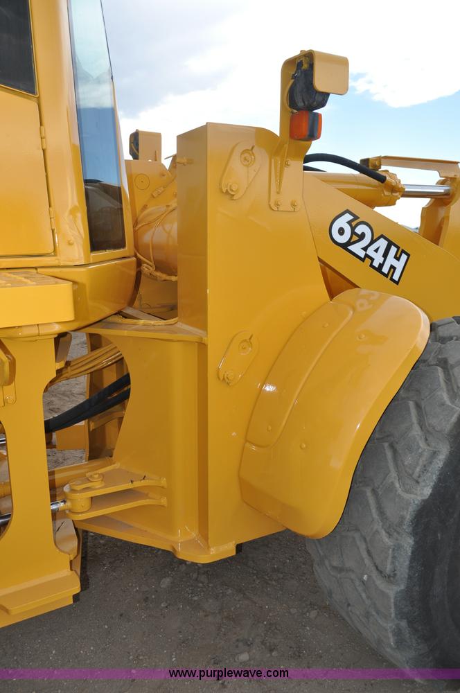 image for item A5968 1999 John Deere 624H wheel loader
