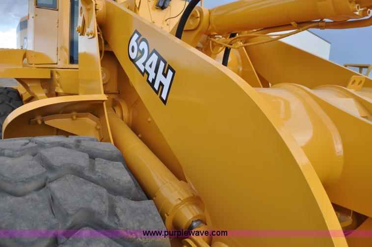 image for item A5968 1999 John Deere 624H wheel loader