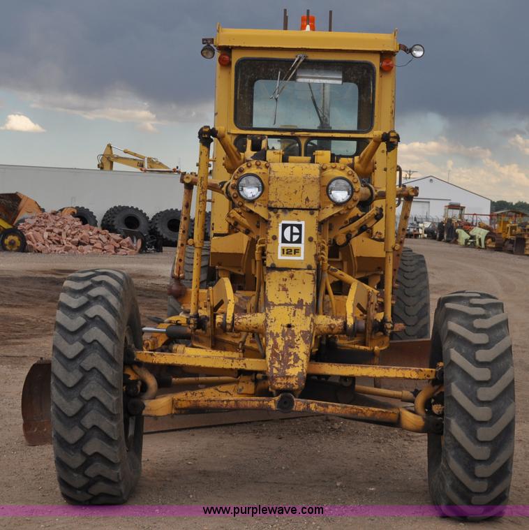 image for item A5969 1973 Caterpillar 12F motor grader