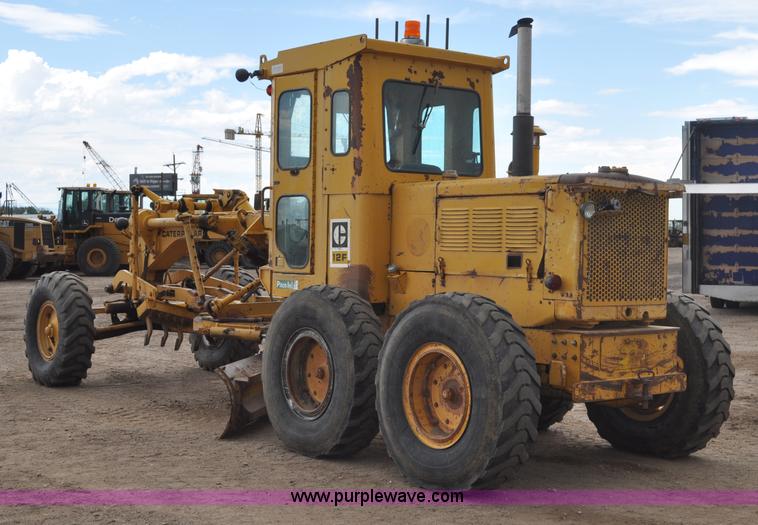 image for item A5969 1973 Caterpillar 12F motor grader
