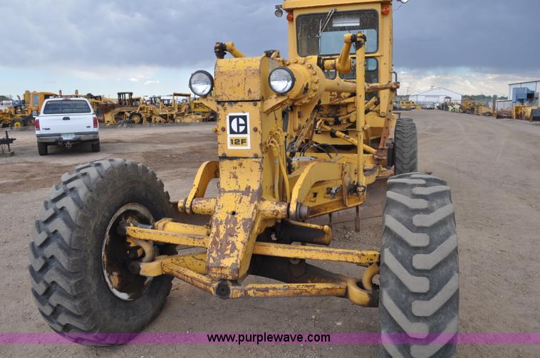 image for item A5969 1973 Caterpillar 12F motor grader