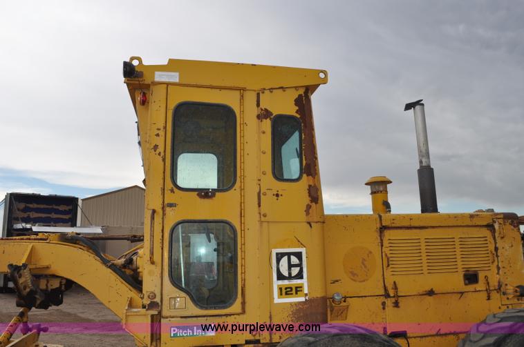 image for item A5969 1973 Caterpillar 12F motor grader