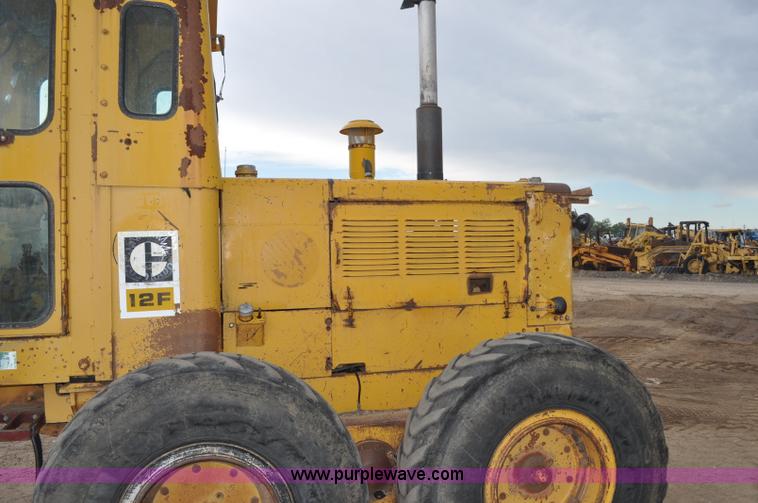 image for item A5969 1973 Caterpillar 12F motor grader