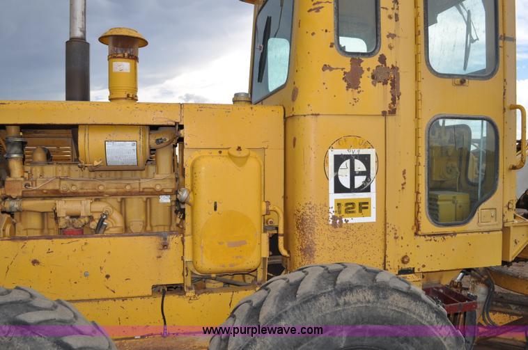 image for item A5969 1973 Caterpillar 12F motor grader