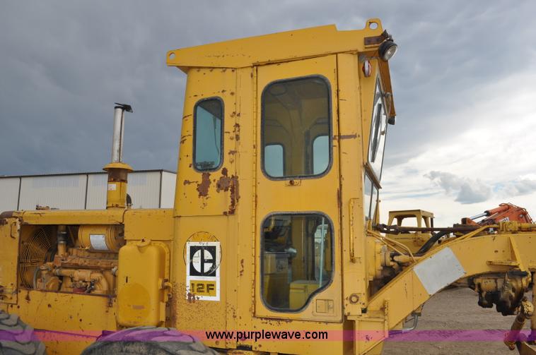 image for item A5969 1973 Caterpillar 12F motor grader
