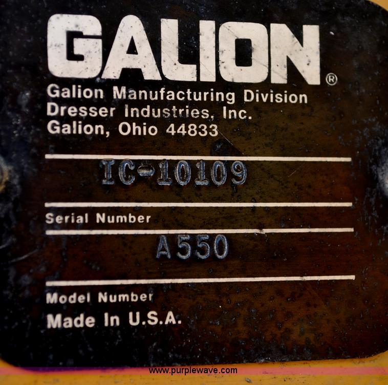 image for item A5977 Galion A550 motor grader