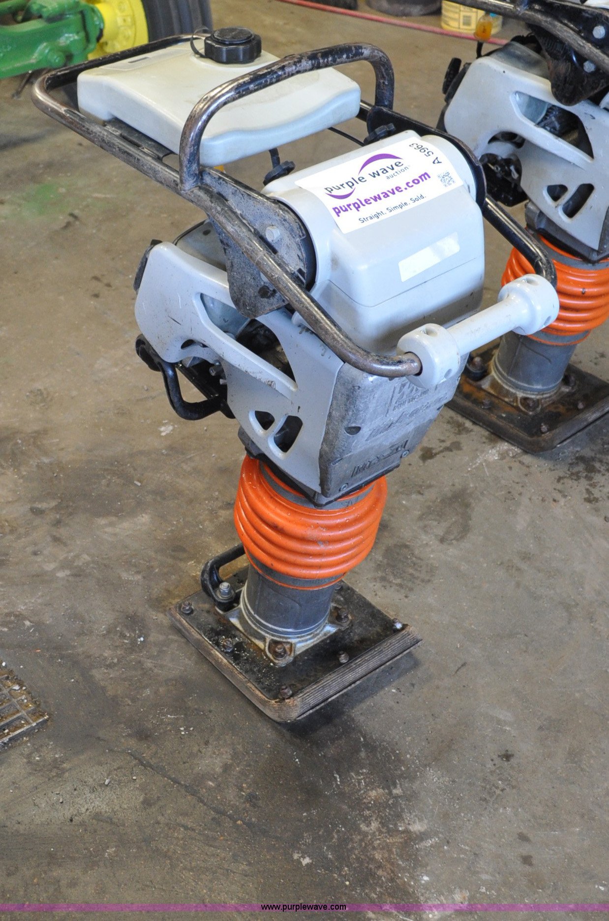 Mikasa MTX70 compactor in Broken Bow, NE Item A5963 sold Purple Wave