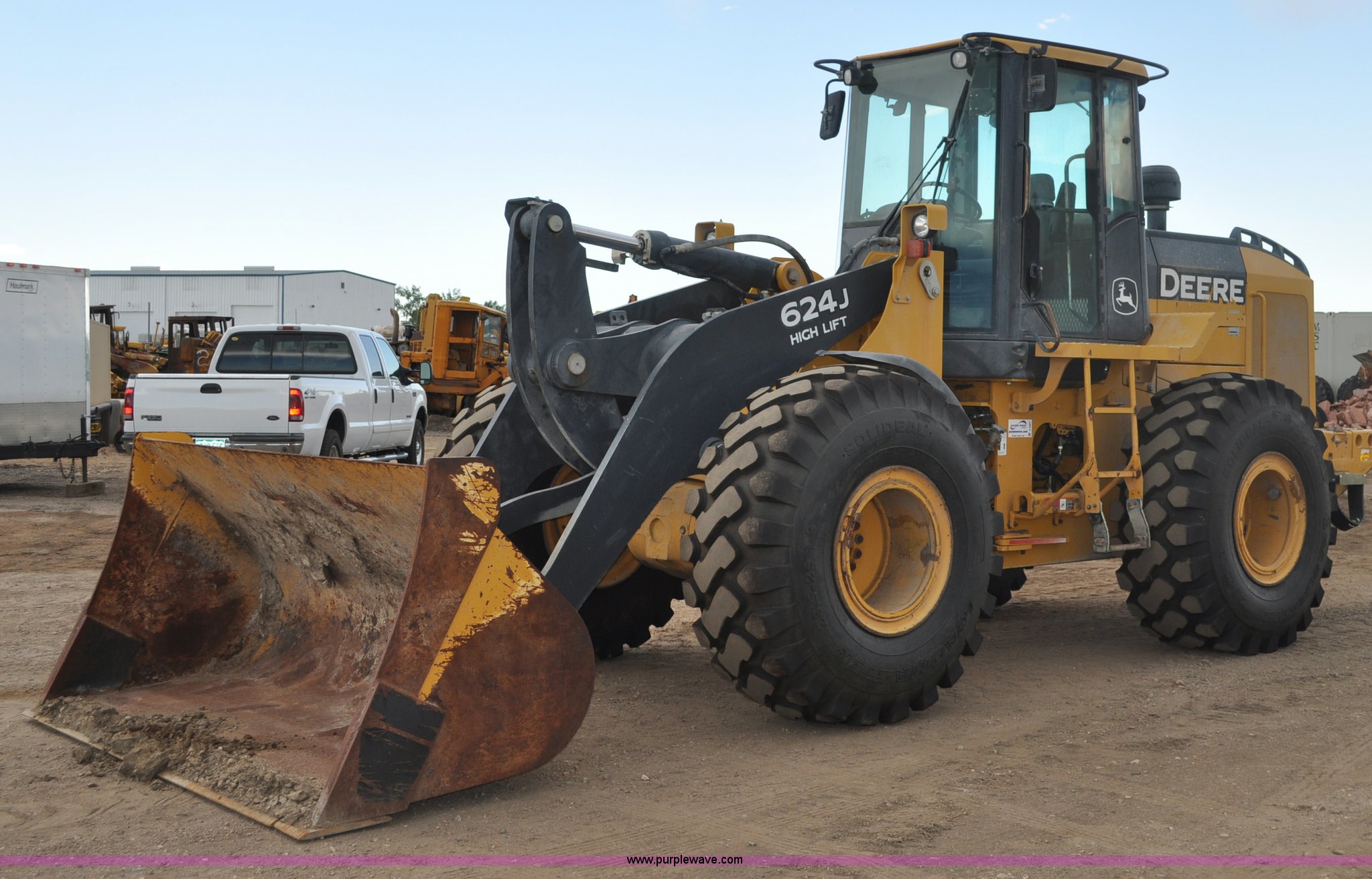 2007 John Deere 624J High Lift wheel loader in Brighton, CO Item