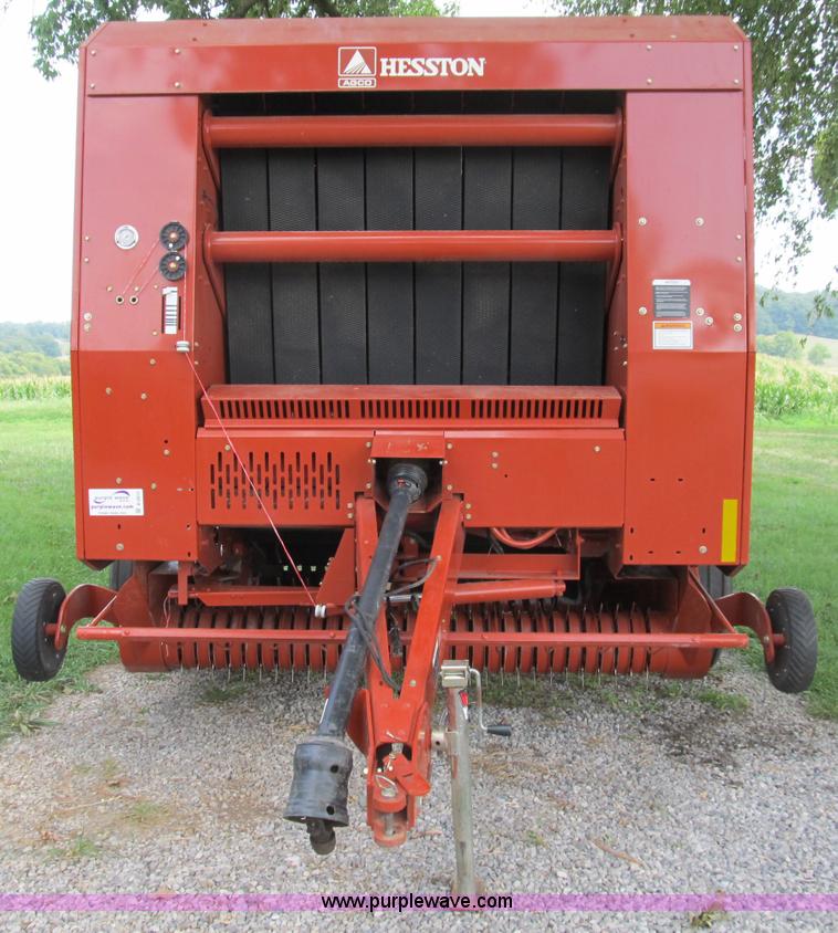 image for item B2812 2006 Hesston 956A round baler