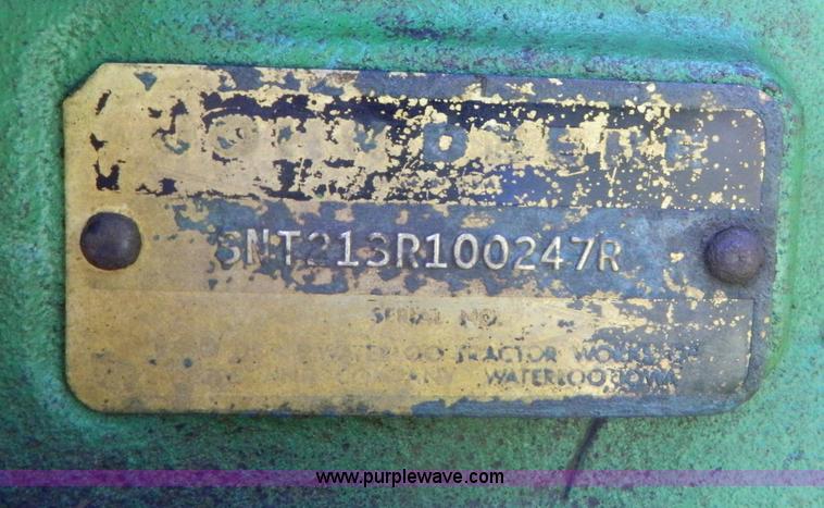 image for item B3821 1965 John Deere 4020 tractor