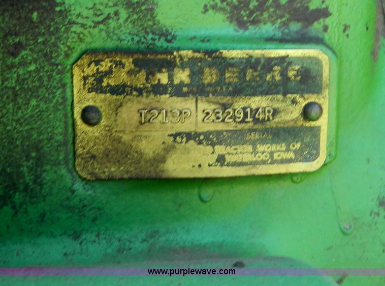 image for item B3822 1970 John Deere 4020 T213P tractor