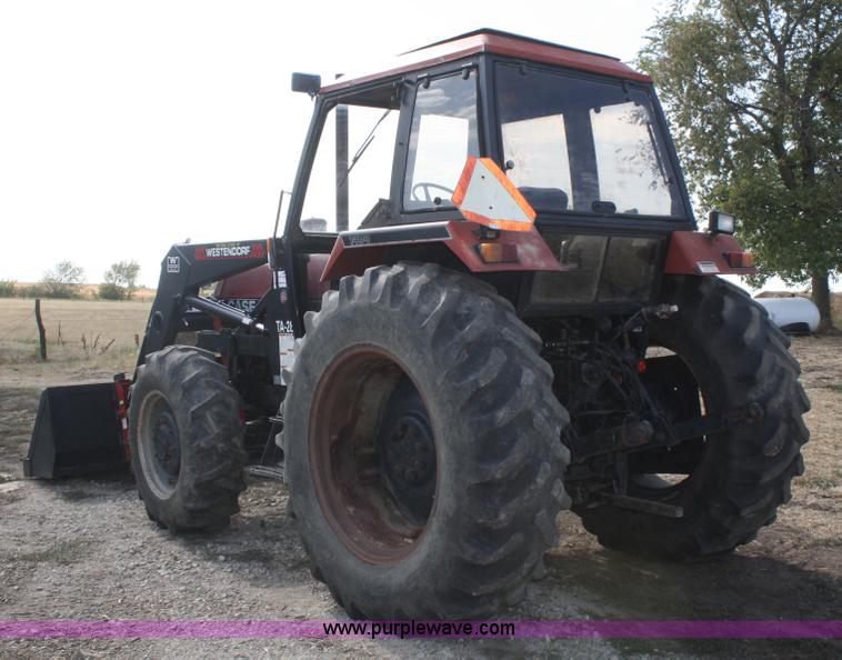 image for item B6931 1986 Case IH 1494 MFWD tractor
