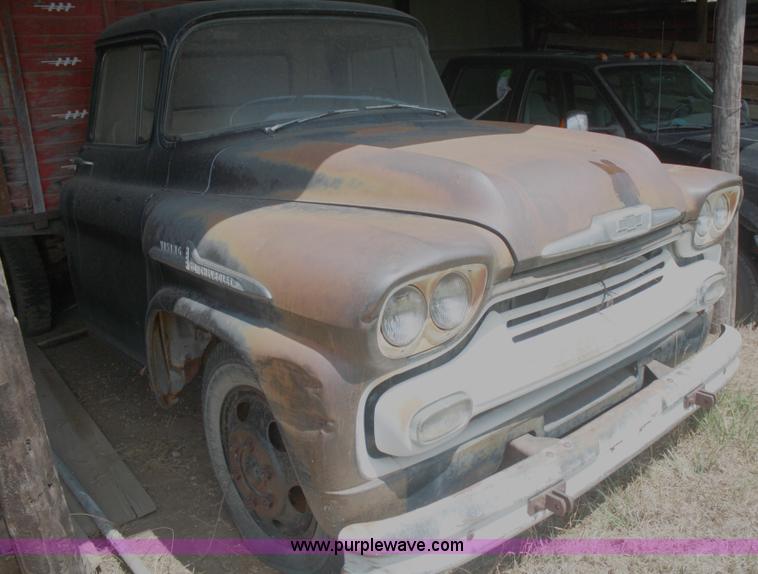 image for item B6932 1958 Chevrolet Viking 60 grain truck