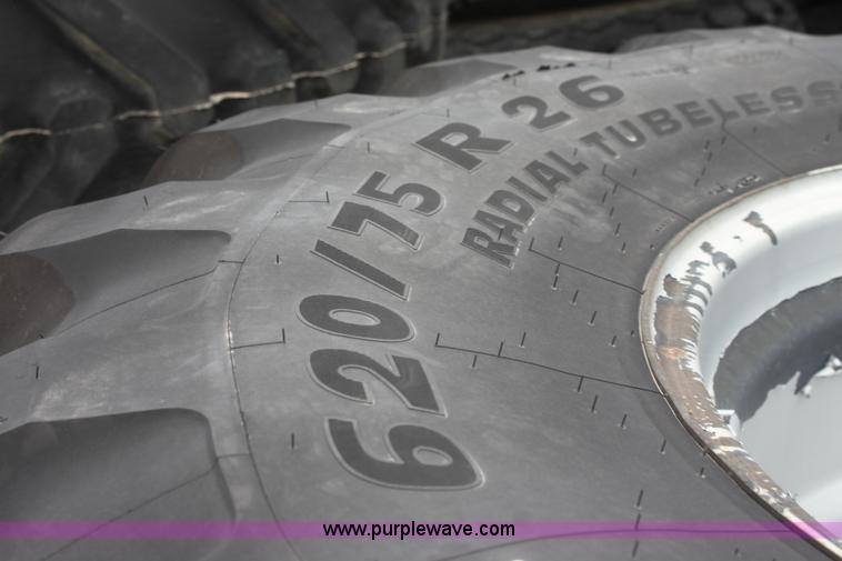 image for item B7378 (2) Michelin Mega X 620/75R26 tires