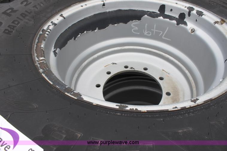 image for item B7378 (2) Michelin Mega X 620/75R26 tires