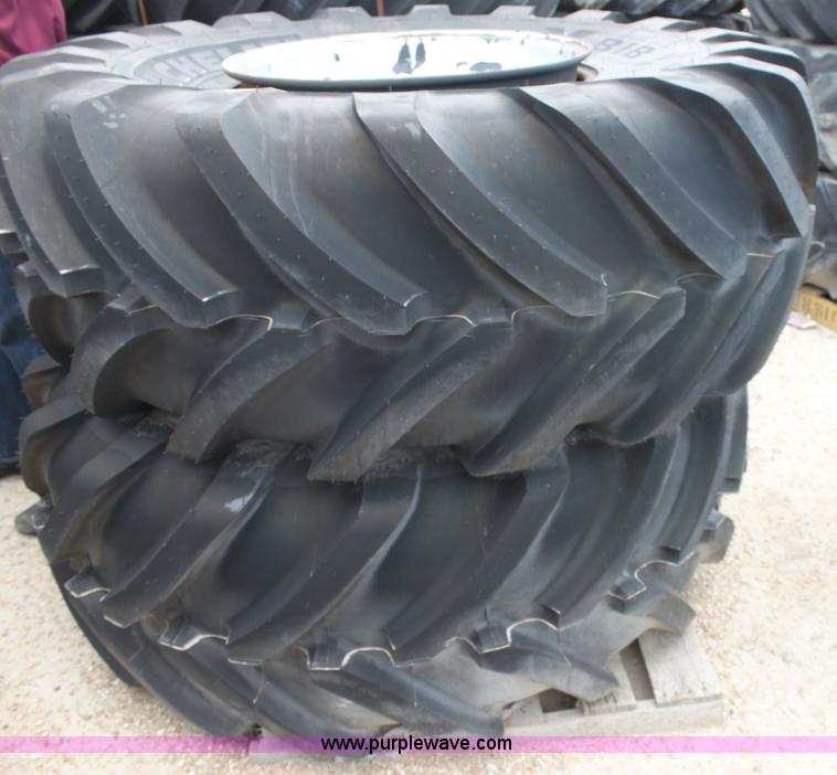 image for item B7380 (2) Michelin Mega X 620/75R26 tires