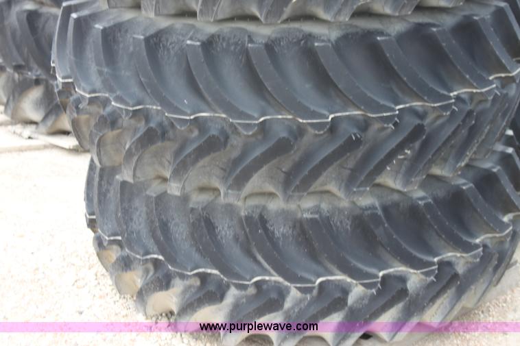 image for item B7385 (4) Firestone Super All Tract 18.4-26 tires