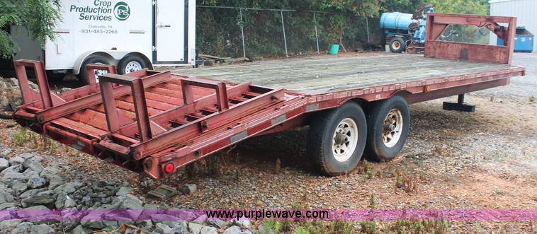 image for item C2623 1995 Wil-Ro 20' gooseneck trailer