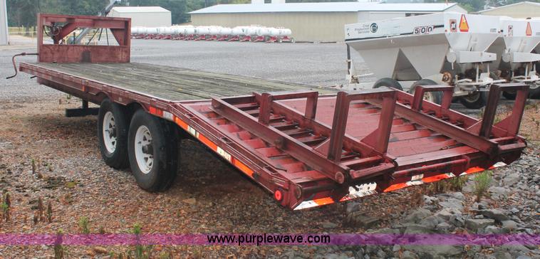 image for item C2623 1995 Wil-Ro 20' gooseneck trailer