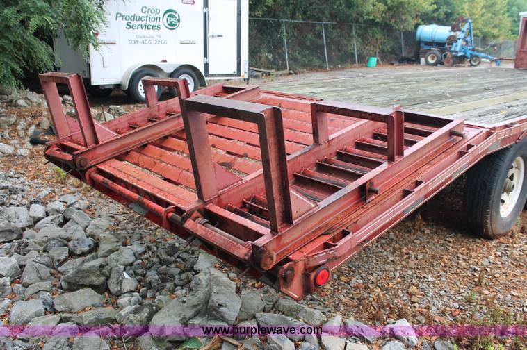 image for item C2623 1995 Wil-Ro 20' gooseneck trailer