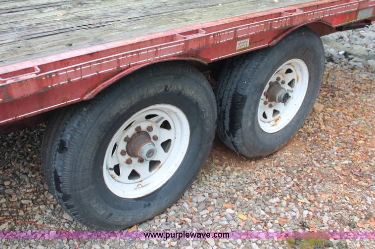 image for item C2623 1995 Wil-Ro 20' gooseneck trailer