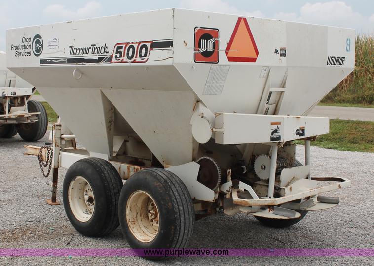 image for item C2628 Willmar Narrow Track 500 dry fertilizer spreader