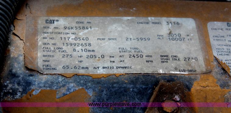 image for item C2651 1997 Chevrolet C8500 spreader truck