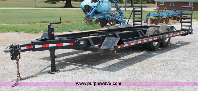 image for item C2663 2002 B & B 17' sprayer trailer