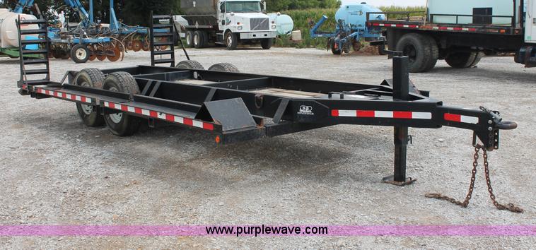 image for item C2663 2002 B & B 17' sprayer trailer
