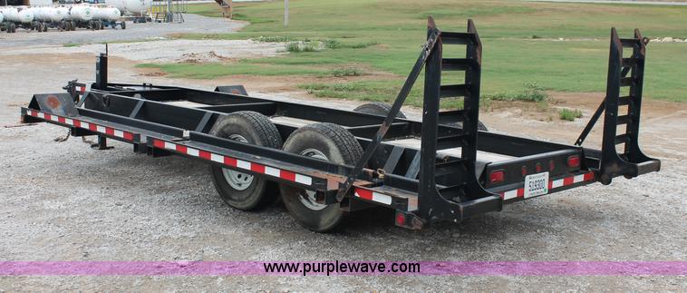 image for item C2663 2002 B & B 17' sprayer trailer