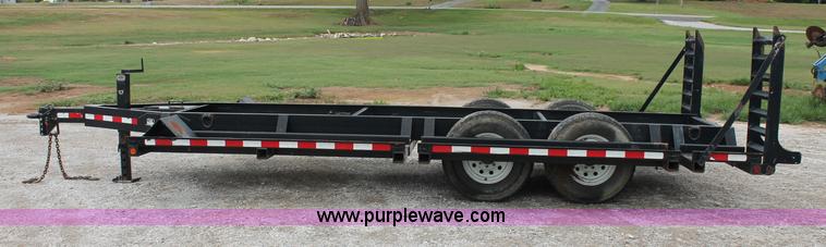 image for item C2663 2002 B & B 17' sprayer trailer