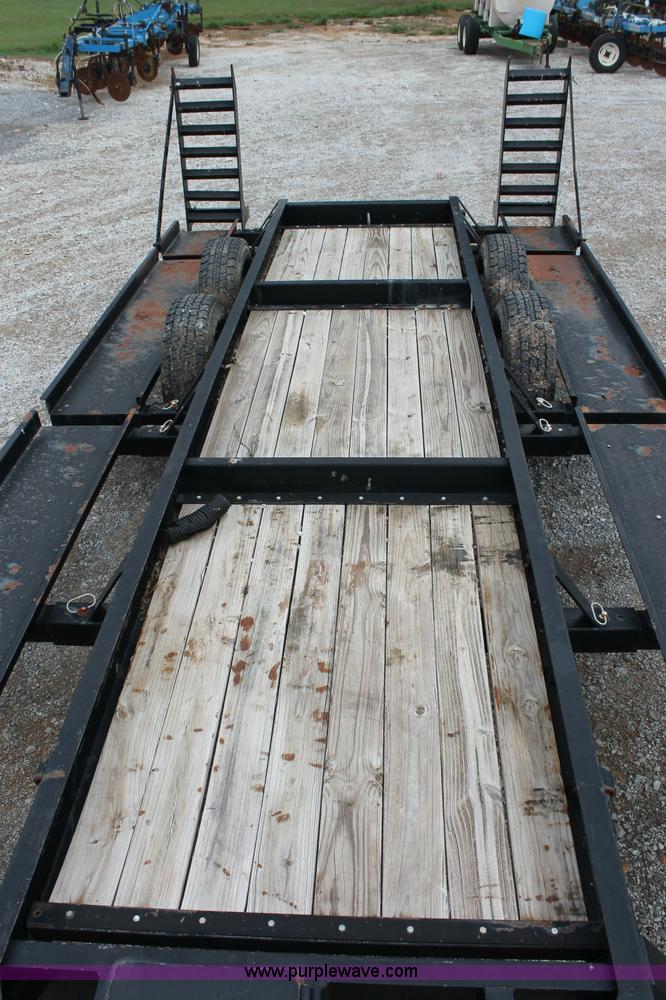 image for item C2663 2002 B & B 17' sprayer trailer