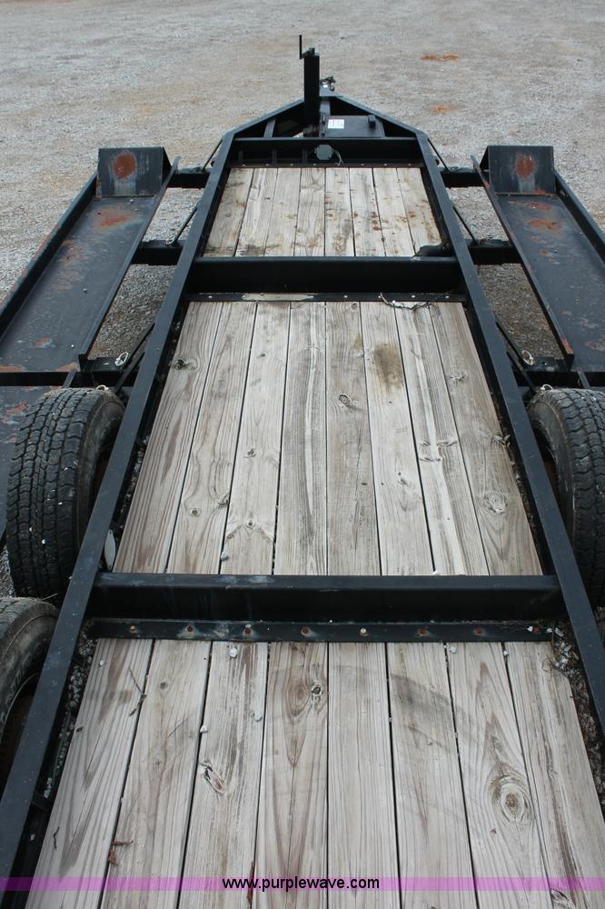 image for item C2663 2002 B & B 17' sprayer trailer