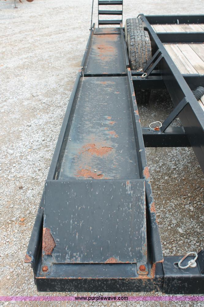 image for item C2663 2002 B & B 17' sprayer trailer