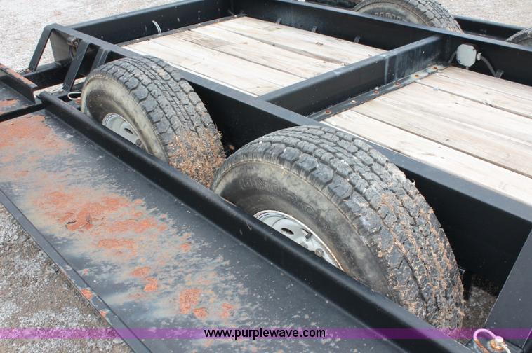 image for item C2663 2002 B & B 17' sprayer trailer