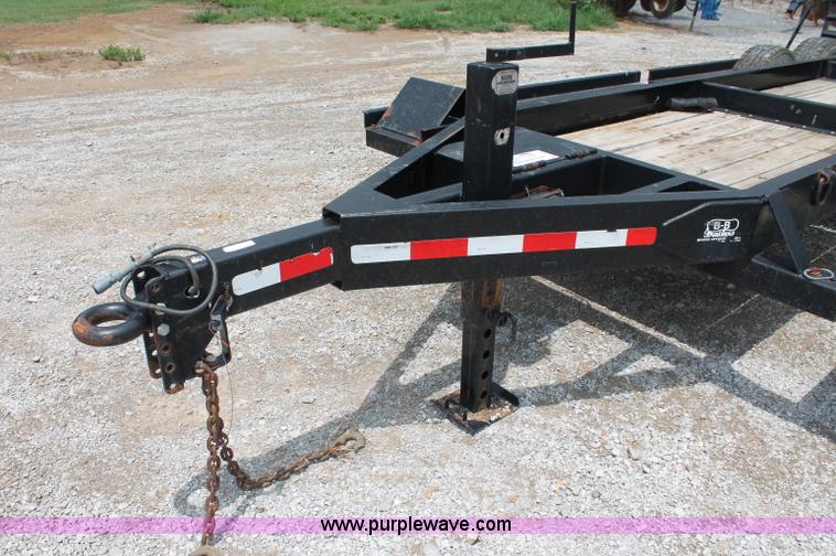image for item C2663 2002 B & B 17' sprayer trailer